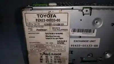 Автозапчастина б/у gps навігаційна система для toyota yaris (ksp9/scp9/nlp9) básico посилання на oem iam 1030011010b151  pz4220033300