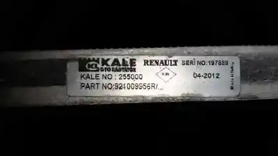 Second-hand car spare part air conditioning condenser / radiator for renault fluence dynamique oem iam references 255000  921009956r