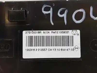 Second-hand car spare part climate control for renault fluence dynamique oem iam references 275100018r  e1059021