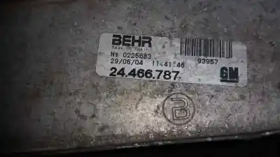 Pezzo di ricambio per auto di seconda mano intercooler per opel corsa c blue line riferimenti oem iam 93957  24466787