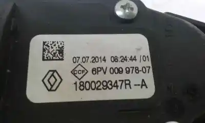 Second-hand car spare part potentiometer for renault captur 5 p oem iam references 180029347ra  