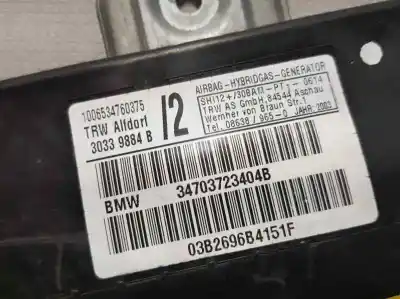 Pezzo di ricambio per auto di seconda mano airbag laterale anteriore destro per bmw x5 (e53) 3.0d riferimenti oem iam 34703723404b  