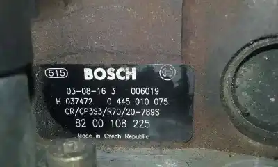 Peça sobressalente para automóvel em segunda mão bomba alta por renault scenic ii 1.9 dci diesel referências oem iam 0445010075  8200108225