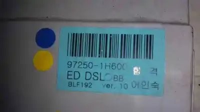 Peça sobressalente para automóvel em segunda mão comando de sofagem (chauffage / ar condicionado) por kia cee´d active referências oem iam 972501h600  