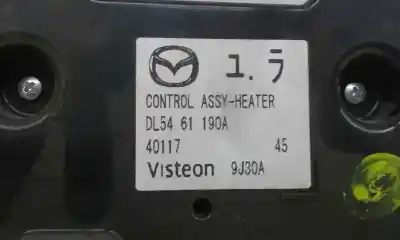 Second-hand car spare part climate control for mazda 2 lim. (de) 1.4 diesel cat oem iam references dl5461190a  
