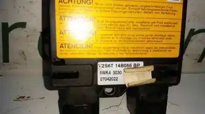 Peça sobressalente para automóvel em segunda mão kit airbag por ford fiesta (cbk) ambiente referências oem iam 2s6t14b056bp  