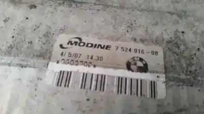 Peça sobressalente para automóvel em segunda mão intercooler por bmw serie 1 berlina (e81/e87) 118d referências oem iam 7524916  