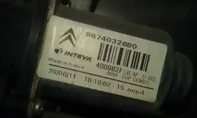 Автозапчастина б/у регулятор переднього правого скла для citroen c4 picasso exclusive посилання на oem iam 9674032680  