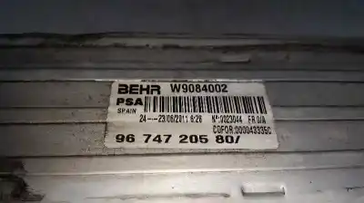 Pezzo di ricambio per auto di seconda mano intercooler per citroen c4 picasso exclusive riferimenti oem iam w9084002  96747205807