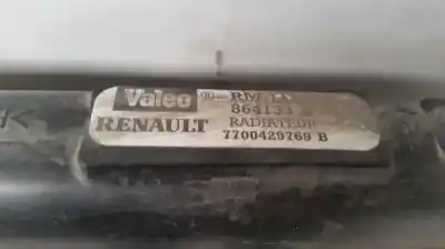 Pezzo di ricambio per auto di seconda mano radiatore d acqua per renault megane i scenic (ja0) 1.9 d alize riferimenti oem iam rm1129  7700429769b