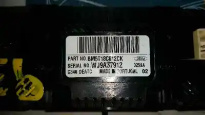 Peça sobressalente para automóvel em segunda mão comando de sofagem (chauffage / ar condicionado) por ford focus turn. (cb8) titanium referências oem iam wj9a37912  mb5t18c612ck