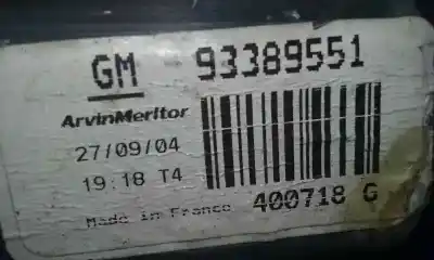Peça sobressalente para automóvel em segunda mão elevador de vidros dianteira esquerda por opel meriva cosmo referências oem iam   6 pins