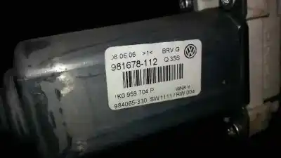 Second-hand car spare part rear left window regulator for volkswagen passat variant (3c5) highline 4motion oem iam references 1k0959704p  