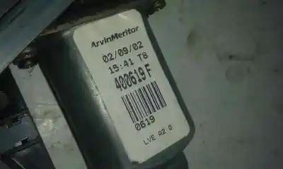 Second-hand car spare part driver left window regulator for citroen c3 1.4 hdi exclusive oem iam references 400619f  6 pins