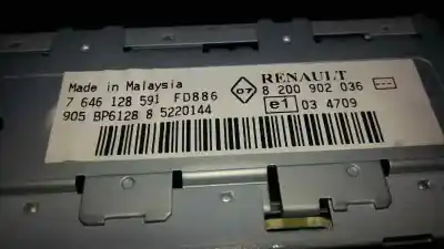 Pezzo di ricambio per auto di seconda mano impianto audio / radio cd per dacia sandero ambiance riferimenti oem iam 8200902036  