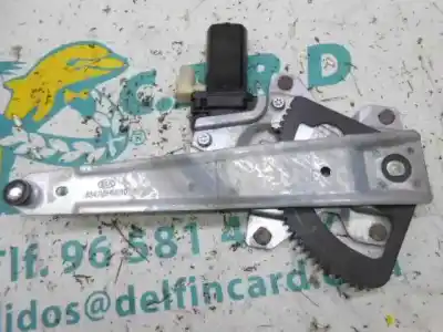Second-hand car spare part rear right window regulator for kia picanto 1.1 crdi ex oem iam references   