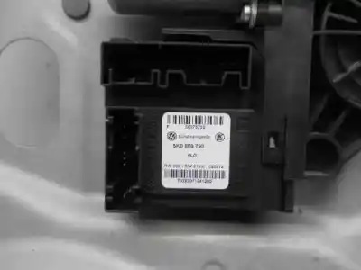 Автозапчастина б/у регулятор переднього правого скла для volkswagen caddy ka/kb (2c) kasten посилання на oem iam   21 y 11 pins