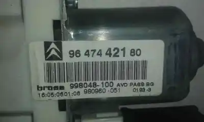 Автозапчасти б/у мотор стекла переднего правого за citroen c4 coupe collection ссылки oem iam 9647442180  