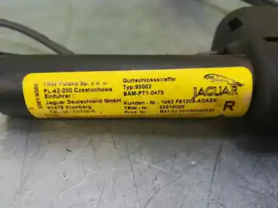 Second-hand car spare part right airbag tensioner for jaguar x-type 2.0 v6 oem iam references bampt10479  2 clavijas, 2 y 2 pins