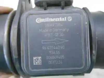 Second-hand car spare part flowmeter for citroen c3 1.4 hdi exclusive oem iam references 5wk97004  9647144080