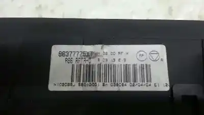 Peça sobressalente para automóvel em segunda mão comando de sofagem (chauffage / ar condicionado) por citroen c3 1.4 hdi exclusive referências oem iam 96377775xt 69210001 69210001