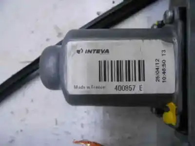 Автозапчастина б/у регулятор переднього правого скла для renault clio iii confort expression посилання на oem iam 400857e  
