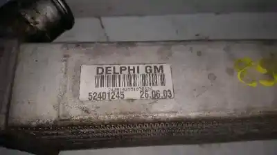 Second-hand car spare part intercooler for opel meriva cosmo oem iam references   52401245