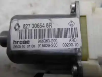 Peça sobressalente para automóvel em segunda mão motor elevador vidro traseiro direito por renault megane iii berlina 5 p dynamique referências oem iam 827306548r  966363200