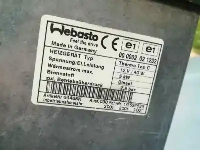 Second-hand car spare part heating pump for bmw x5 (e53) 3.0d oem iam references 6412691894202  9003552b