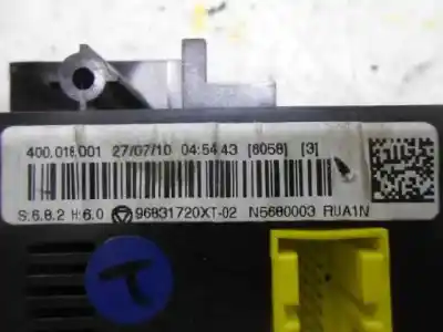 Second-hand car spare part climate control for citroen c3 sx oem iam references 96831720xt02  