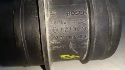 Автозапчастина б/у витратомір повітря для audi a4 avant (8e) 2.0 tdi посилання на oem iam 0281002461  074906461b