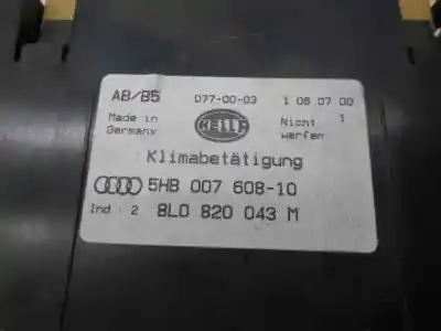 Автозапчастина б/у клімат-контроль для audi a3 (8l) 1.9 tdi посилання на oem iam 5hb007608  8l0820043m