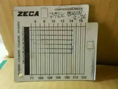 Pièce détachée automobile d'occasion moteur complet pour bmw serie 3 berlina (e36) 2.0 320i références oem iam 206s1 m50b20 