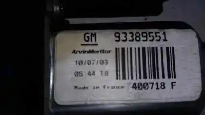 Second-hand car spare part driver left window regulator for opel meriva cosmo oem iam references   6 pins