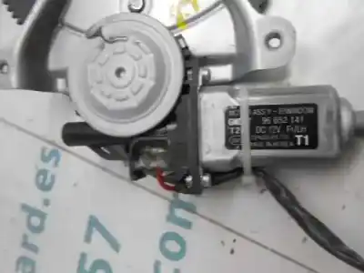 Second-hand car spare part driver left window regulator for chevrolet aveo lt oem iam references 95015329  