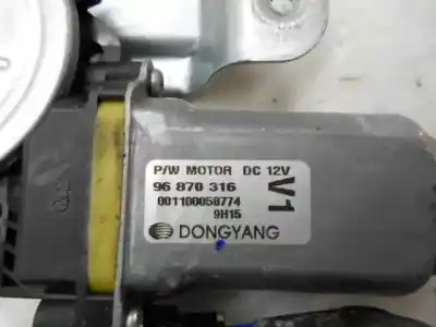 Second-hand car spare part driver left window regulator for chevrolet aveo ls oem iam references 96870316  