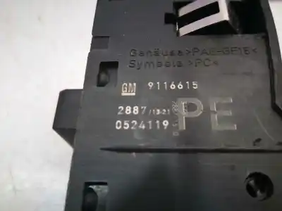 Peça sobressalente para automóvel em segunda mão comutador de luzes por opel combo 1.3 16v cdti referências oem iam 9116615  