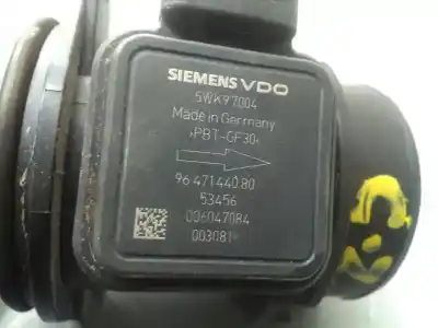 Pezzo di ricambio per auto di seconda mano misuratore di flusso per citroen c2 (jm_) 1.4 hdi riferimenti oem iam 9647144080  5wk97004