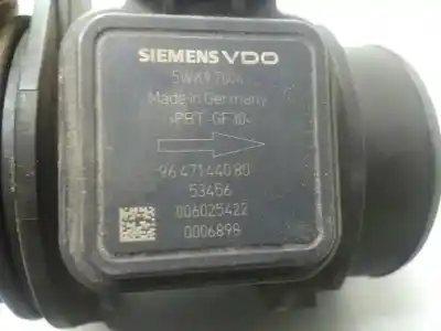 Second-hand car spare part flowmeter for citroen c2 (jm_) 1.4 hdi oem iam references 9647144080  5wk97004