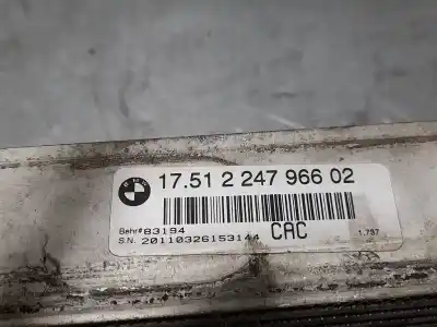Peça sobressalente para automóvel em segunda mão intercooler por bmw x5 (e53) 3.0d referências oem iam 224796602  