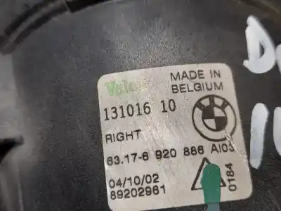 Second-hand car spare part right fog light for bmw x5 (e53) 3.0d oem iam references 6920886  89202961