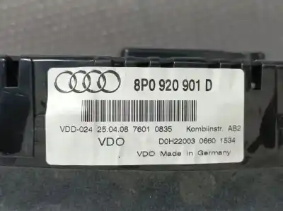 Автозапчастина б/у панель інструментів для audi a3 (8p) 1.9 tdi ambiente посилання на oem iam 8p0920901d  110080296043
