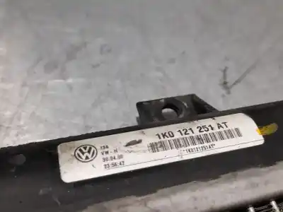 Автозапчастина б/у водяний радіатор для audi a3 (8p) 1.9 tdi ambiente посилання на oem iam 1k0121251at  