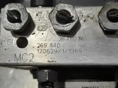 Peça sobressalente para automóvel em segunda mão abs por citroen c3 feel referências oem iam 3648036  