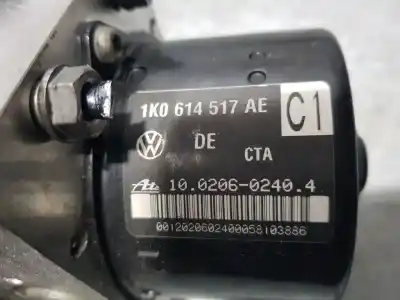İkinci el araba yedek parçası abs için volkswagen eos (1f7) 2.0 tdi oem iam referansları 1k0614517ae  10020602404