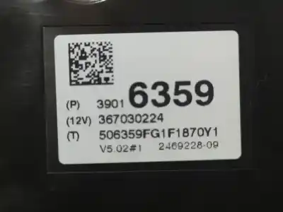 Second-hand car spare part dashboard for opel corsa e business oem iam references 39016359  367030224