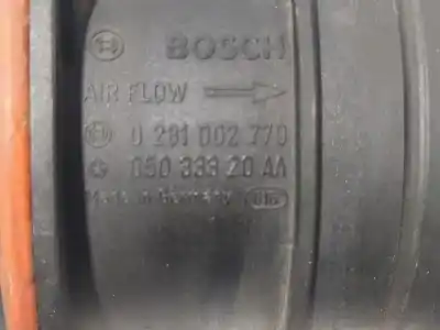 Second-hand car spare part flowmeter for jeep compass limited oem iam references 05033320aa  0281002770