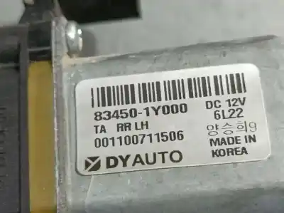 Автозапчасти б/у регулятор стекла заднего левого за kia picanto (ja) attract ссылки oem iam 834501y000  1100711506