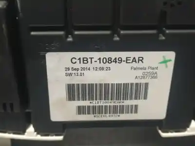 Автозапчастина б/у панель інструментів для ford fiesta (ccn) trend посилання на oem iam c1bt10849ear  
