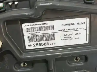 Peça sobressalente para automóvel em segunda mão quadrante por citroen c-elysée feel referências oem iam 9825558680  sn39089125